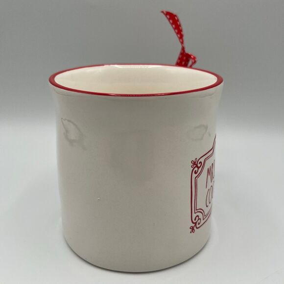 NWT Rae Dunn MRS. CLAUS COOKIE CO. Coffee Tea Mug - Picture 4 of 6
